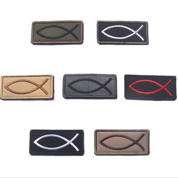 Polyester Material Custom Woven Patches Sew - On Backing 3D Cubic Stuffing