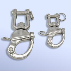 stainless steel swivel jaw snap shackles ,stainless steel rigging hardware