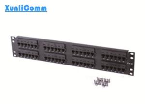 Amp Style Network Patch Panel , Cat6 Rj45 Patch Panel Good Repeatability