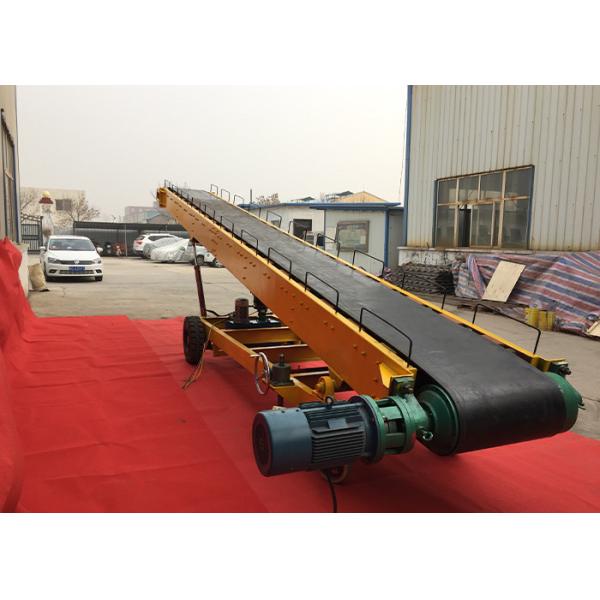 Coal Rubber Mine Mobile Belt Conveyor Inclined High Efficiency Stringent