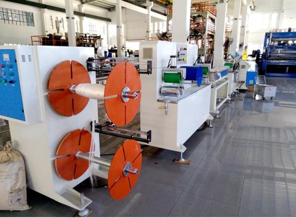 Quality Fruit Net Making Machine / Fencing Net Making Machine For Wine Bottle Protection for sale