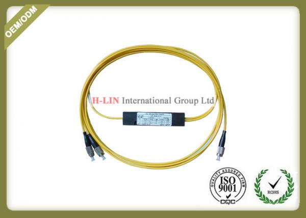 Quality 1 To 2 Way 4 Way 8 Way Fiber Optical Splitter Dual Window With FC UPC Connector for sale