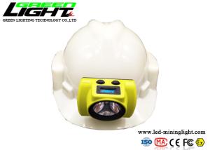 Wholesale 18000LUX 6.8Ah Rechargeable Mining Cap Lamps IP68 385LUM from china suppliers