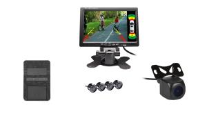 China DC12V - 24V Car Parking Sensor With Camera 7 Blind Spot Parking Assistance System on sale