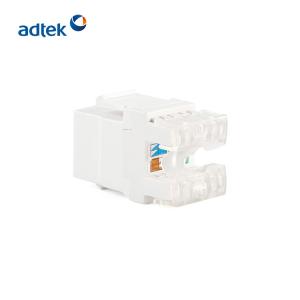 OEM Cat6 Rj45 UTP Keystone Jack / Cat5e Toolless Keystone Jack