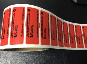 Wholesale Double Two Layer Tamper Evident Security Labels With Yellow VOID Stickers from china suppliers