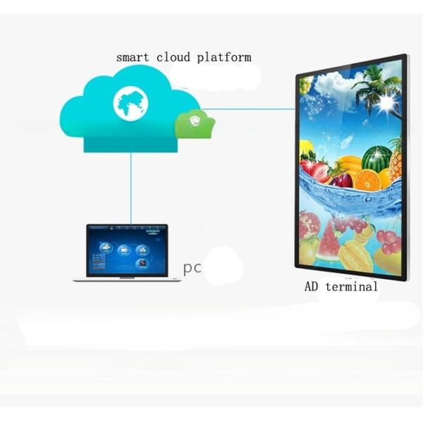 UHD 75" inch LCD LED touchscreen Android Monitor interactive whiteboard touch screen display PC kiosk support HDM1 DP VGA inputs
