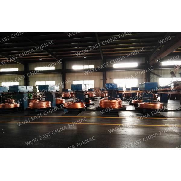 Copper Brass Bronze Rod Upcasting Upward Continuous Casting Machine Annnual 10000MT