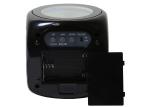 7.5*7.5cm Multifunction Vibe LCD Talking Projection Alarm Clock Time & Temp