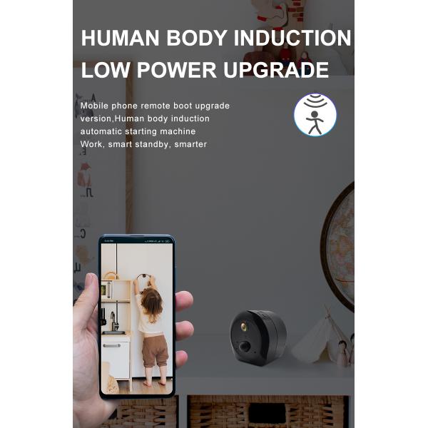 1080p Wifi Camera Home Security Camera Small Wireless Surveillance Camera Mini Camcorder Hd Night Vision