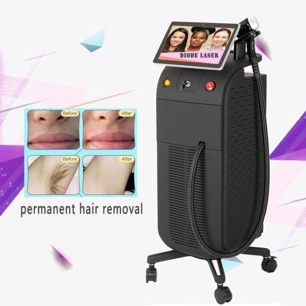 Stationary Diode Laser Hair Removal Machine 2000W Laser Hair Removal Machine For Dark Skin