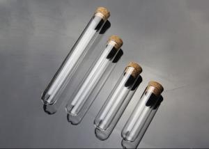 China Medical  Refillable Boro3.3 Borosilicate Glass Test Tubes on sale