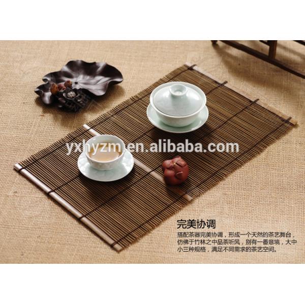 Elegant Bamboo Schach Mat , Decorative Bamboo Floor Mats Insect Resistant
