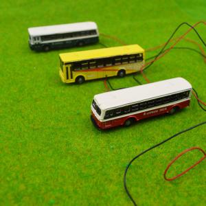 China 1/150 scale model bus Toy Metal Alloy Diecast bus Model Miniature Scale model for train layout scenery on sale