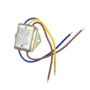 Wholesale EMI Filter CW1B-1A-L 6A Power Purification Lead Type Single Phase AC Power Filter from china suppliers