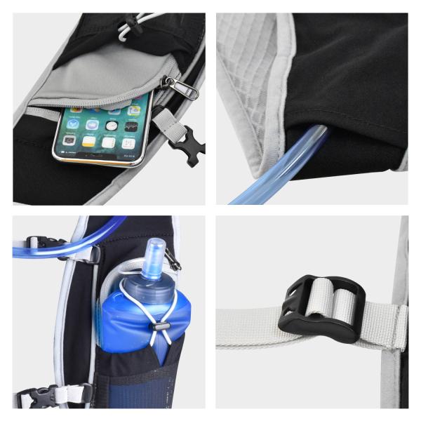Waterproof Nylon Travel Cycling Bag Backpack Reflective Outdoor Hydration Bicycle