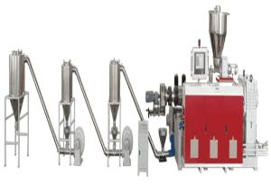 Wholesale JWELL Waste Plastic Recycling Machine PVC Counter Conical Twin Screw Granulator Machine from china suppliers