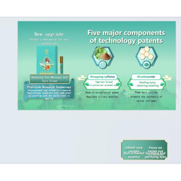 Kangtong Eye Massage and Care Cream to Solute Eye Sub-health problems