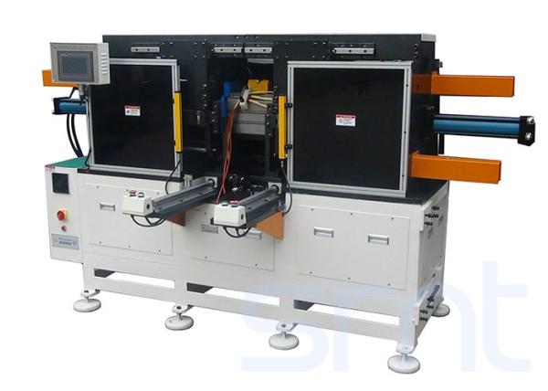 Horizontal Type Long Stack Length Pump Stator Coil Pre - Forming Machine Big