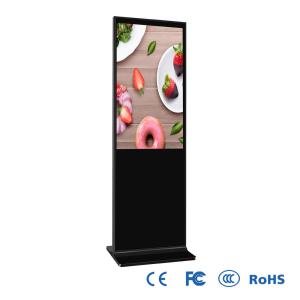 China Capacitive 43'' LCD Touch Screen , ELED Backlight Android Advertising Display on sale