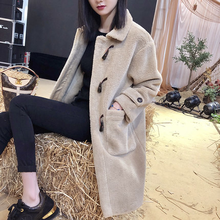 Black Natural Horn Shaped Buttons Coats Down Jackets Clothing Accessories