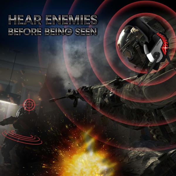 K5 Pro Noise Cancelling PC Gaming Headset with Mic