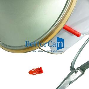 Wholesale Printing Logo Metal Tin Accessories Drum Locking Ring For Conical Tin Can Pail from china suppliers