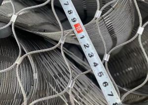 SS304 1.5mm Stainless Steel Cable Netting Mesh For Bird Aviary Wire Fence