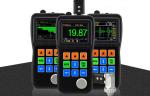 OLED Screen Echo-Echo Mode Non Destructive Ultrasonic Thickness Gauge with Color