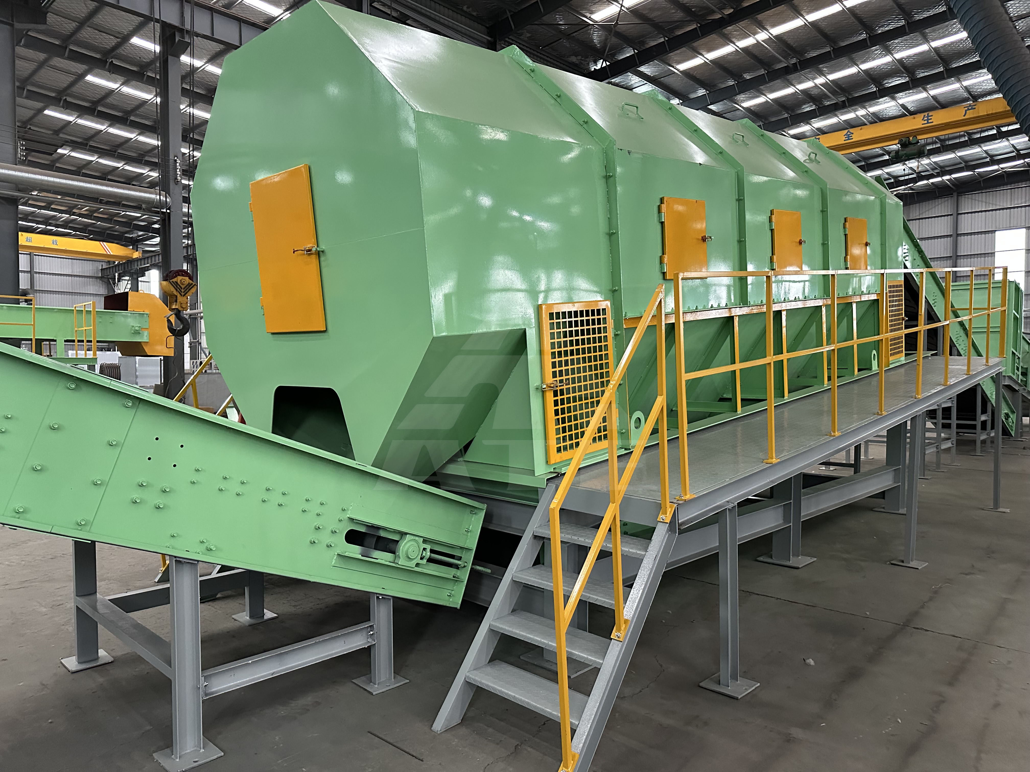 MSW Factory Supply Garbage Sorting Line Urban Trash Garbage Sorting Equipment Recycle