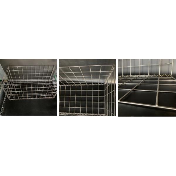 High Quality Galfan Anti Corrosion 1x1x1m Garden Planter Welded Gabion 1