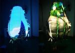 Soft Flexible DIY LED Display Modules Multi Color 3D P6.6 / P8 / P10 10000 dots