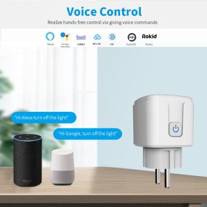 Wholesale 110-240V Smart Electrical Socket Voice Control With Timer Function from china suppliers