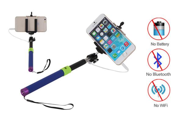 Quality Selfie Stick no need battery,no need app.no need bluetooth for sale