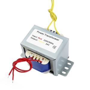 China 50VA Apparatuses Equipment EI Power Transformer 220V-24V 2.08A on sale