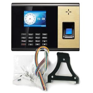 China SIM Card GPRS 2.8 inch Thumbprint Time Attendance System on sale