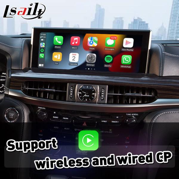 Wireless Android Auto Carplay Interface for Lexus LX570 LX 570 LX450D 2016-2021