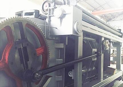 Quality Custom 3300mm Automatic Hexagonal Gabion Mesh Machine , PVC Coated Wire for sale