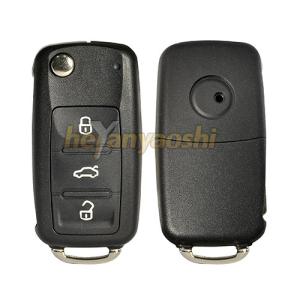 Wholesale Vw 3 Buttons Smart Key Shell with Emergency Key Insert from china suppliers