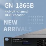 Gospell 4K HD Multi- Channel HEVC Digital TV Encoder Headend Device H.265 IPTV