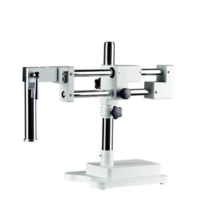 China Double arm boom stereo microscope stand dual bar on sale