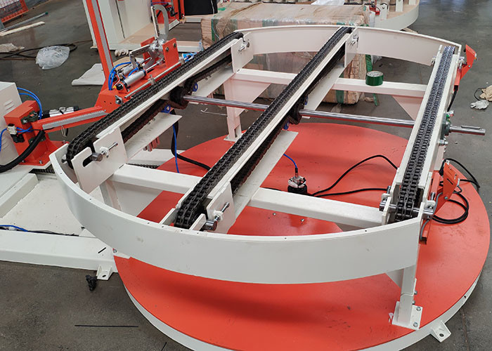 Turntable Stretch Industrial Wrapping Machine Light Load Wrapper 2.3kw