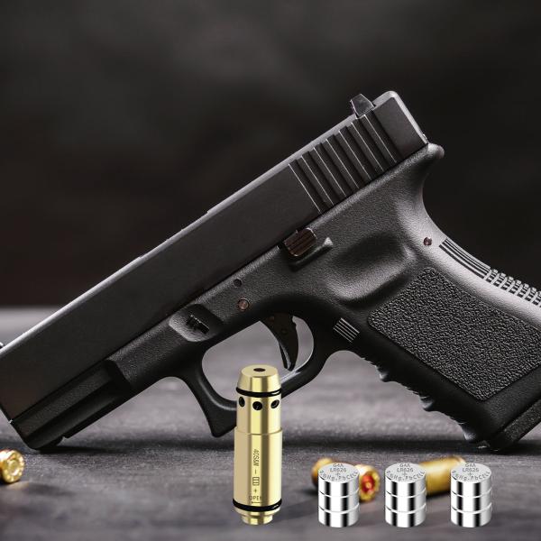 Sturdy Laser Training Cartridge 40s&W Caliber With Built In Rubber Snap Cap