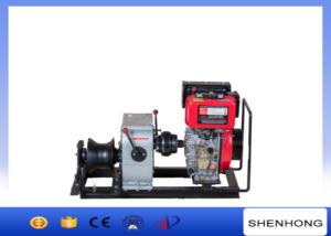 Wholesale 3 Ton Air Cooled Diesel Cable Winch With Shaft Driven Low Noise from china suppliers