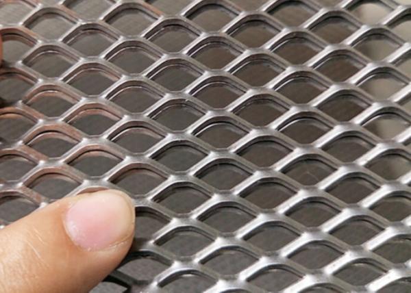 Quality Small Hole 2x3 Flattened Expanded Metal Mesh Customized for sale