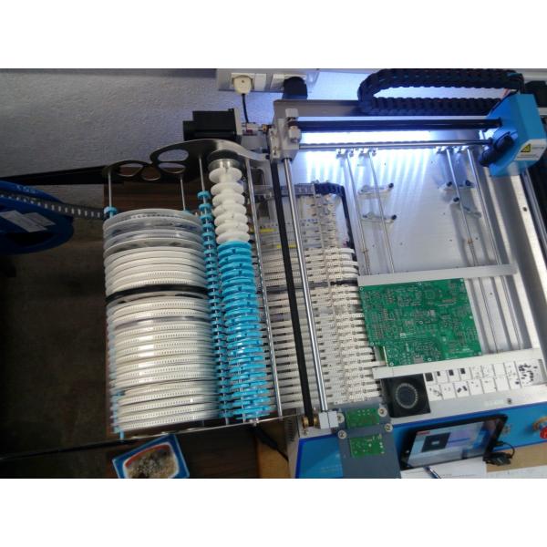 Charmhigh CHMT36VA PC Control SMT Pick And Place Machine , 2 Cameras 0402 SOP QFN