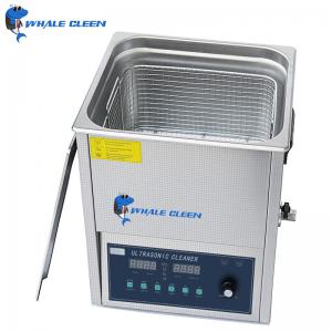 Wholesale Blue Whale 15L Electronics Ultrasonic Cleaner 20-80C Adjustable Concave Surface from china suppliers