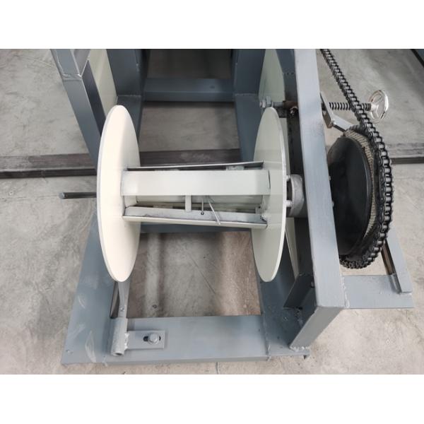 Security Double Strand Barbed Wire Making Machine 3 Inch Space 1.2T