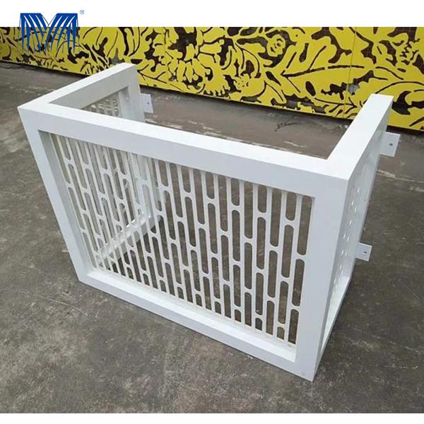 OEM Outdoor Aluminium Air Conditioner Cover Cleaning Lightweight