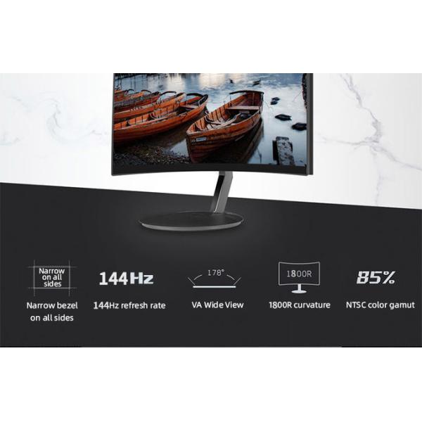 G Sync 24 Inch 1ms 144hz HDR Curved PC Gaming Monitor With VA Panel